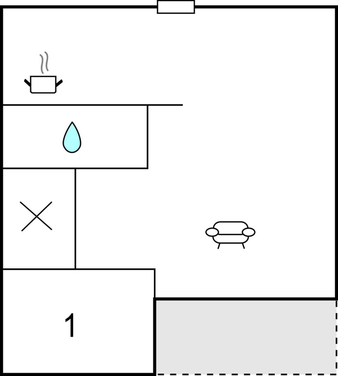 1 Bedroom Beautiful Apartment In プーラ エクステリア 写真